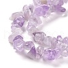 Natural Amethyst Chip Bead Strands X-G-M205-35-4