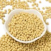 6/0 Opaque Baking Paint Glass Seed Beads SEED-M012-02A-07-2