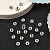 Iron Grade A Crystal Rhinestone Spacer Beads RB-A010-6MM-N-2