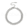 Rack Plating Brass Bracelets for Women BJEW-K244-07P-1