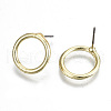 Alloy Stud Earrings EJEW-N046-006-NR-2