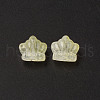 Two Tone Transparent Spray Painted Glass Beads GLAA-Q092-02-C04-3