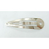 Iron Snap Hair Clip Findings X-IFIN-F119-1-1