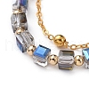 Beaded Bracelets and Chain Bracelets Sets BJEW-JB05009-02-2