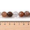 Natural Black Gold Rutilated Quartz Beads Strands G-H093-B03-12mm-5