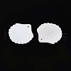 Natural Freshwater Shell Carved Pendants SSHEL-N040-02-3