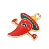 Cinco De Mayo Theme Alloy Enamel Pendants FIND-M080-02D-G-2