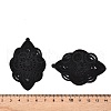 Natural Poplar Wood Big Pendants WOOD-N016-26A-3