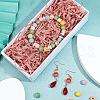   80Pcs 10 Colors Painted Natural Wood Beads WOOD-PH0001-96-2