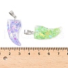 Luminous Resin Sequins Pendants RESI-V006-01A-P-4