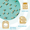 GOMAKERER 100Pcs Rack Plating Brass Beads KK-GO0001-63-5