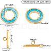 304 Stainless Steel Toggle Clasps STAS-FH0001-14-2