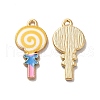 Alloy Enamel Pendants ENAM-D043-12G-05-1