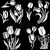 4Pcs 4 Styles PET Waterproof Self-adhesive Car Stickers DIY-WH0308-225A-036-1