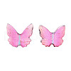 Transparent Epoxy Resin Cabochons CRES-T024-01A-3