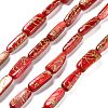 Natural Freshwater Shell Dyed Beads Strands SHEL-D082-18D-1