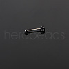 Dice 316L Surgical Stainless Steel with Acrylic Tongue Rings FS-WGEA7F0-05-1