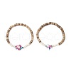 Sea Turtles and Starfish Coconut Beads Bracelets BJEW-JB11882-04-2