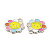 Alloy Enamel Pendants ENAM-B050-04P-02-2