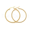 201 Stainless Steel Hoop Earrings EJEW-Q026-13G-A-2