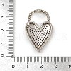Brass Micro Pave Cubic Zirconia Pendants KK-M322-40P-3