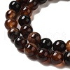 Natural Dyed White Jade Beads Strands G-M402-C04-18-4