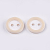 Resin Buttons BUTT-Q041-02G-2