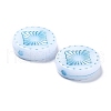 Opaque Acrylic Beads OACR-G016-07G-3