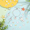   120Pcs Glass Cabochons GGLA-PH0001-25-3