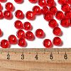 Transparent Colours Glass Seed Beads X-SEED-E001-T3x6mm-02-4