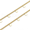 3.28 Feet Handmade Brass Curb Chains X-CHC-E020-06G-3
