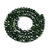 Electroplate Glass Beads Strands EGLA-A044-T3mm-A24-3