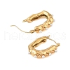 Ion Plating(IP) 304 Stainless Steel with ABS Imitation Pearl Stud Earrings for Women EJEW-N055-23G-2