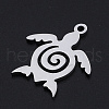 Non-Tarnish 304 Stainless Steel Pendants STAS-N090-JN865-1-2