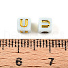 Plating Acrylic Beads OACR-N140-01C-U-3
