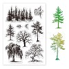 Custom Summer Theme PVC Plastic Clear Stamps DIY-WH0631-0239-1