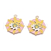 Tarot Card Theme Alloy Enamel Pendants ENAM-T020-51E-01-1