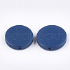 Painted Natural Wood Beads WOOD-S049-02C-02-2