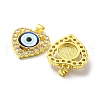 Real 18K Gold Plated Brass Pendants KK-L209-005G-09-2