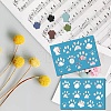 Acrylic Earring Handwork Template DIY-WH0359-080-6