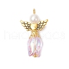 Tulip Acrylic Pendants PALLOY-JF03738-01-3