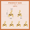 Unicraftale 10Pcs Tibetan Style Alloy Pendants FIND-UN0003-14-3