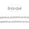 Tarnish Resistant 304 Stainless Steel Rolo Chains CHS-O010-02P-4