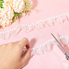 Globleland Snow Gauze Pleated Lace Trim OCOR-GL0001-10-3