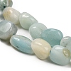 Natural Flower Amazonite Beads Strands G-P568-C18-01-4