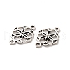 Tibetan Style Alloy Connector Charms TIBE-B001-51AS-3