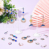 CREATCABIN 60Pcs 2 Style 304 Stainless Steel Leverback Earring Findings STAS-CN0001-17-5