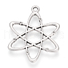 Tibetan Style Alloy Pendants TIBE-S309-13AS-NR-1