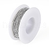 Tarnish Resistant 304 Stainless Steel Curb Chains CHS-G011-03P-01-3