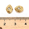 304 Stainless Steel Rhinestone Bead STAS-U047-08G-3
